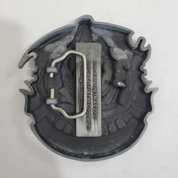 Sons of Anarchy Metal Belt Buckle Fan Gear Motorcycle Biker - Picture 3 of 7